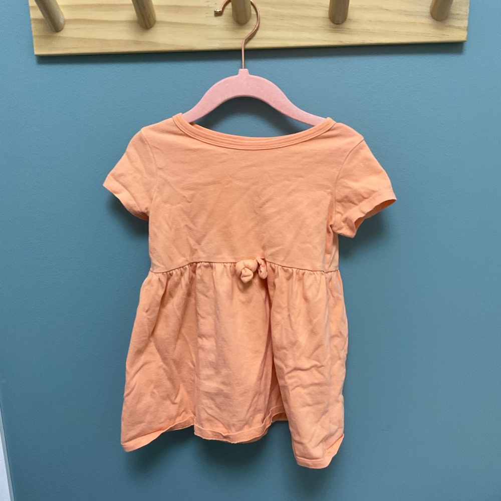 5/$10Joe Fresh Peach Short Sleeve Kids Tee